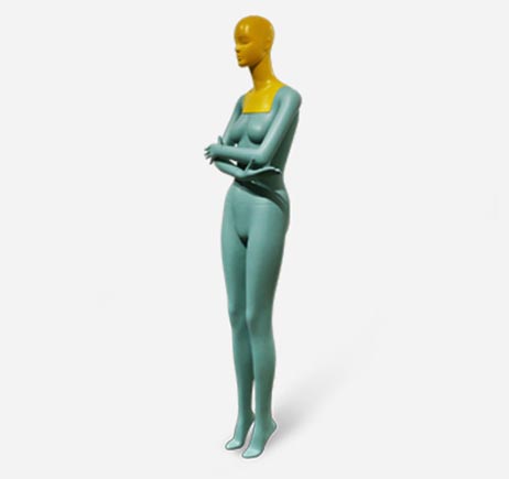 Square collar Female mannequins manufacturer